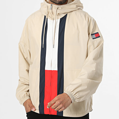 Tommy Jeans - Coupe-Vent Chicago Flag 2736 Beige