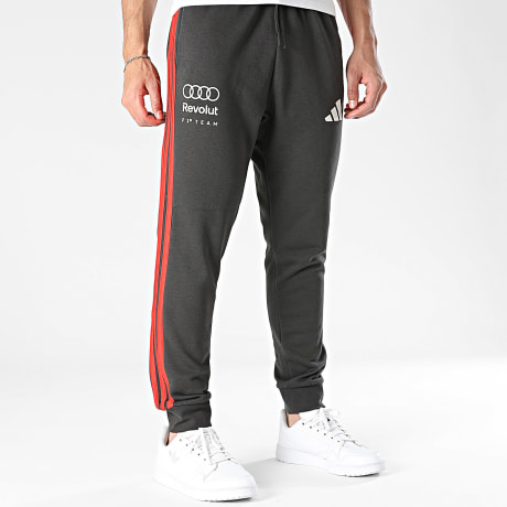 Adidas Sportswear - Pantalon Jogging A Bandes Audi Revolut F1 KE6783 Gris Anthracite