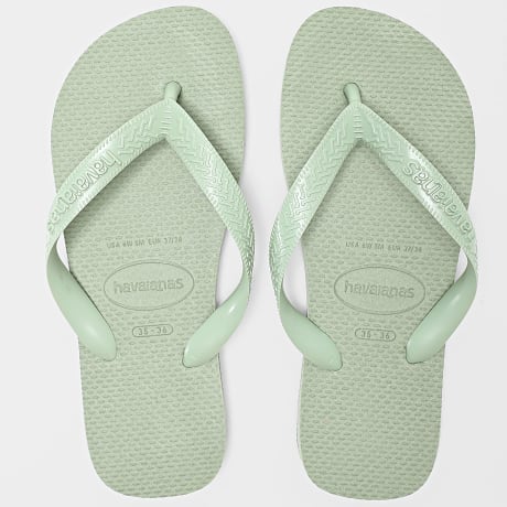 Havaianas - Chanclas Mujer Top Senses Verde Humo