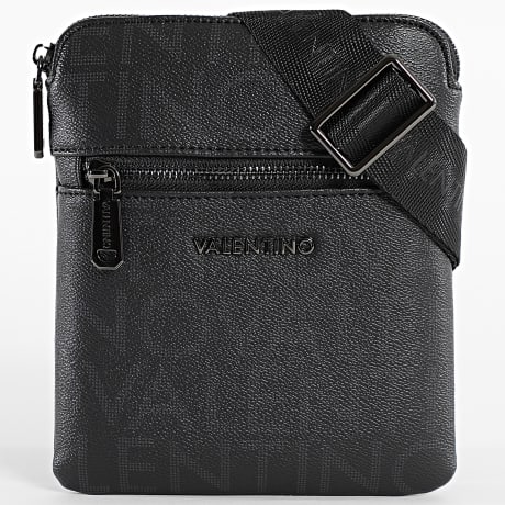 Valentino By Mario Valentino - Messenger bag Faux Leather King VBS9RQ06 Black Anthracite Grey