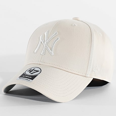 '47 Brand - Gorra MVP NY Yankees Burdeos Beige Blanco