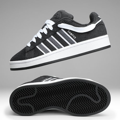 Adidas Originals - Zapatillas Mujer Campus 00s J JQ2043 Supplier Colour Calzado Blanco Core Negro