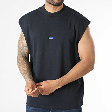 Hugo Azul - Camiseta Navertz 50509773 Azul Marino