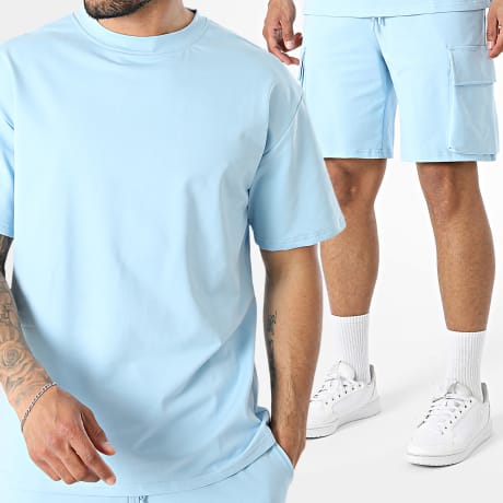 MTX - Set T-Shirt und Cargo-Short 931 Hellblau