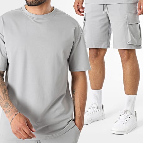 MTX - Set T-Shirt und Cargo-Short 931 Grau