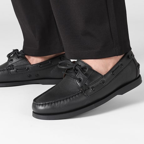 Polo Ralph Lauren - Mocassins Merton Boat Black