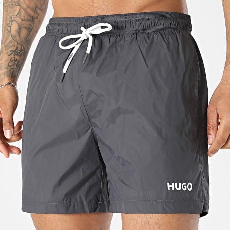 HUGO - Pantaloncino da bagno Haiti 50469312 Grigio Antracite