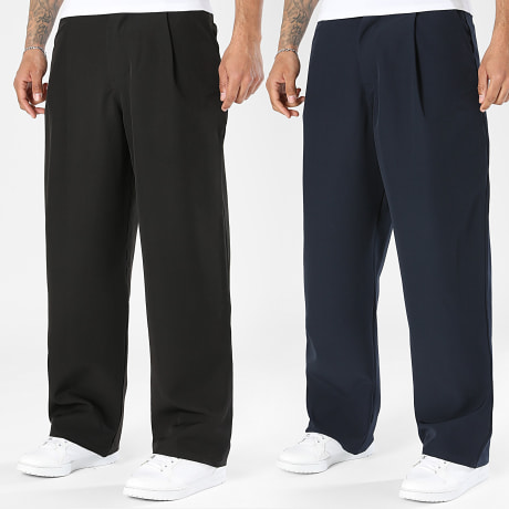 Uniplay - Pack de 2 pantalones 207 Azul Marino Negro