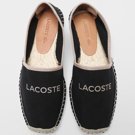 Lacoste - Espadrilles Uhabia 126 Black Tan