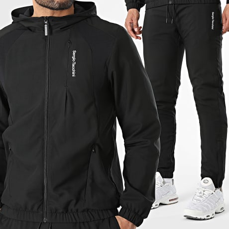 Sergio Tacchini - Ensemble De Survêtement Adriatico 41426 41427 Noir