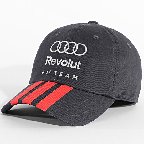 Adidas Sportswear - Casquette Audi Revolut F1 Team DNA 3 Stripes KF3280 Noir Rouge