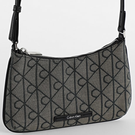 Calvin Klein - Damentasche Emblem AOP Jacquard F1164 Grün Khaki