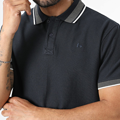 Blend - Polo Manches Courtes Fons 20720586 Bleu Marine