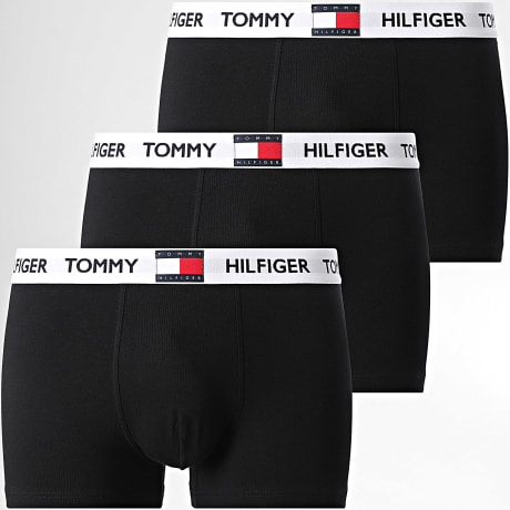 Tommy Hilfiger - Lot De 3 Boxers Stretch Cotton 3835 Noir