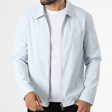 Frilivin - Chaqueta con Cremallera 504 Azul Claro