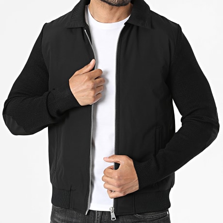 Frilivin - Chaqueta con cremallera M89 Negro