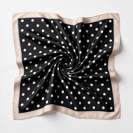 Frilivin - Scarf L32 Black White