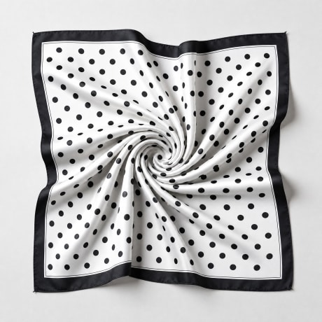 Frilivin - Scarf L32 White Black