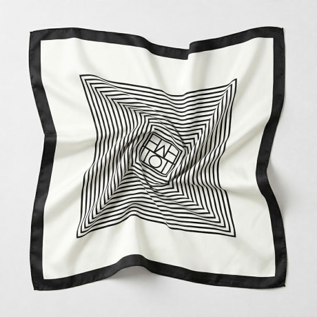 Frilivin - Scarf L18 Light Beige Black