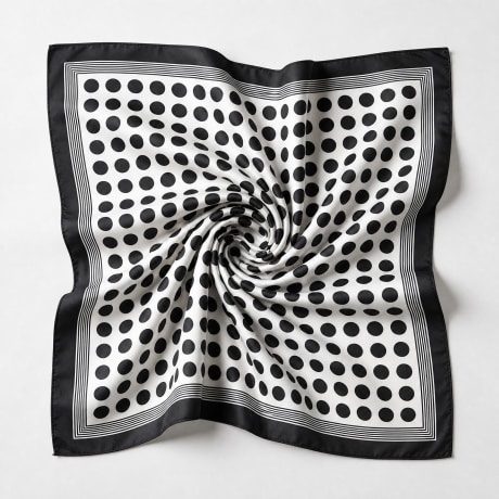 Frilivin - Scarf L17 Light Beige Black