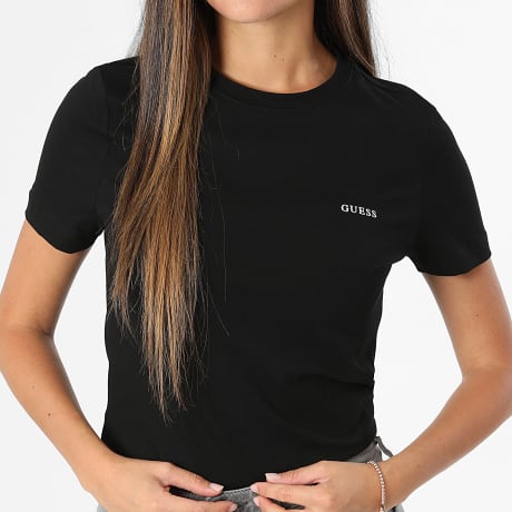 Guess - Tee Shirt Femme V6RI07-J1314 Noir