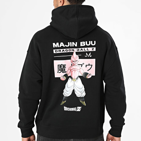 Dragon Ball Z - Sudadera Capucha Relaxed Block Buu Negro