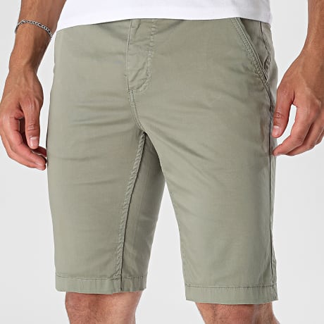 Fins de Séries - Pantalón Corto Chino Regular Fit Most Verde Kaki