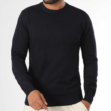 LBO - Trui Hals Rond 2782 Marineblauw