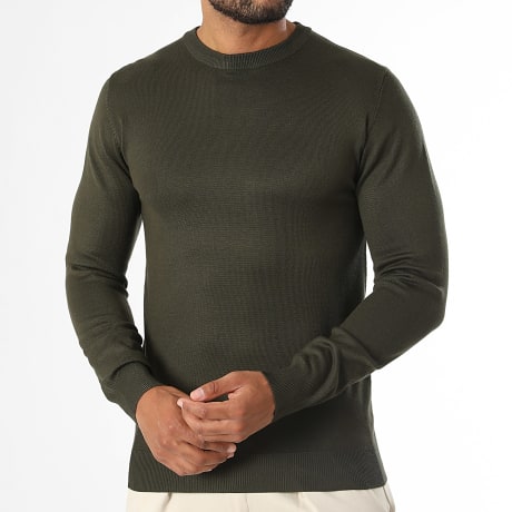 LBO - Trui Rond Hals 2783 Kaki Groen