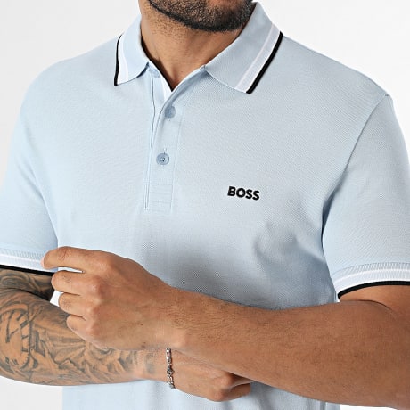BOSS - Polo de Manga Corta Paddy 50469055 Azul Claro