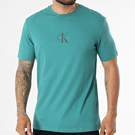 Calvin Klein - Tee Shirt RB866 Vert Turquoise