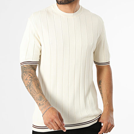 Mackten - T-Shirt Malha 609 Bege Claro