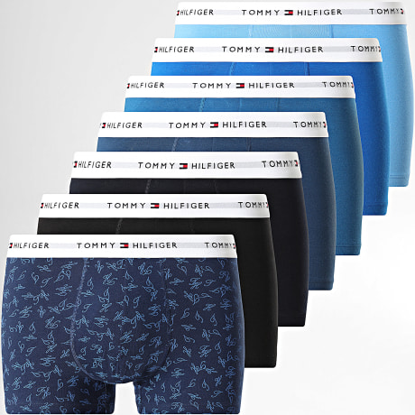 Tommy Hilfiger - Lot De 7 Boxers 3894 Bleu Noir
