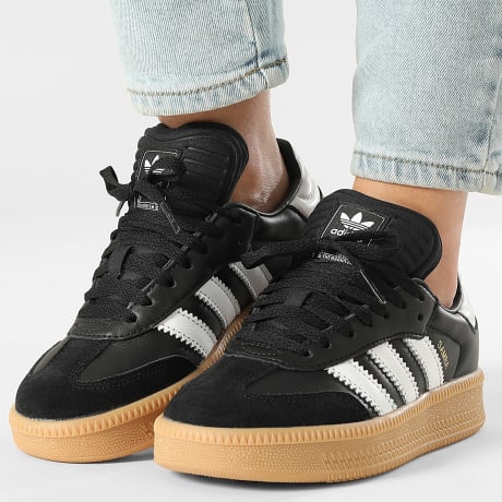 Adidas Originals - Zapatillas Mujer Samba XLG JH6517 Core Black Footwear White Gum 3