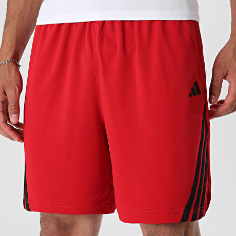 Adidas Sportswear - Short Jogging A Bandes Legends 3 Stripes JN4742 Rouge