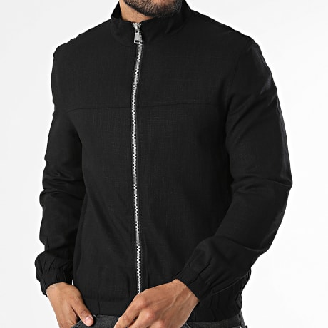 Frilivin - Chaqueta con cremallera 091 Negro