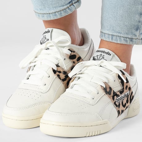 Reebok - Sapatilhas Femininas Workout Plus 100270640 Branco Chumaço