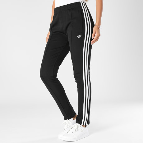 Adidas Originals - Pantalon Jogging A Bandes Femme SST TP KD5570 Noir