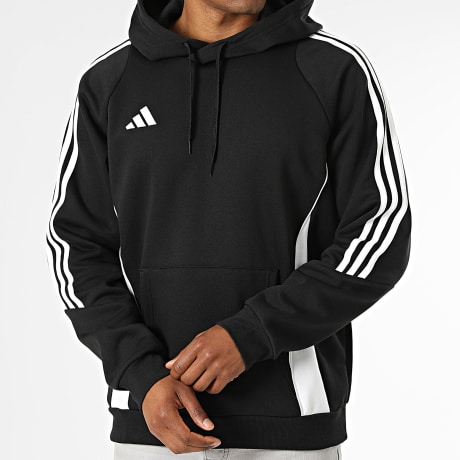 Adidas Sportswear - Sweat Capuche A Bandes Tiro 24 IJ7673 Noir