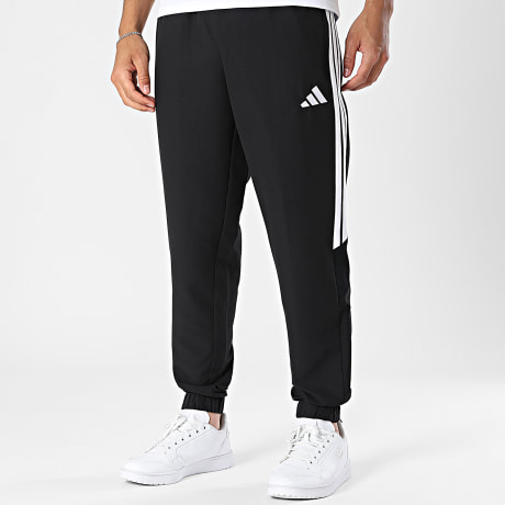 Adidas Sportswear - Pantalon Jogging A Bandes Tiro Essential KC9658 Noir