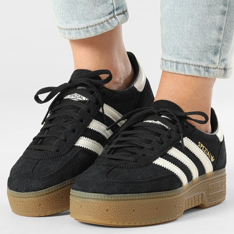 Adidas Originals - Baskets Femme Handball Spezial Bold JR7438 Core Black Core White Gum 5