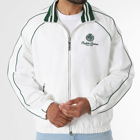 Polo Ralph Lauren - Veste Zippée Ralph Lauren NYC Beige Clair