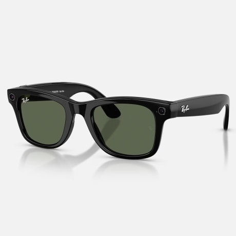 Ray-Ban - Óculos de Sol Meta Wayfarer Gen 2 Preto Verde
