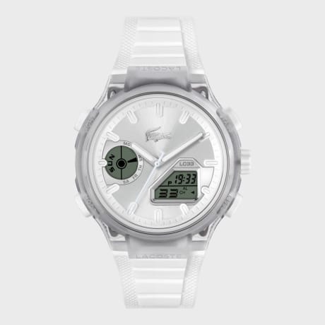 Lacoste - Horloge LC33 Wit Zilver