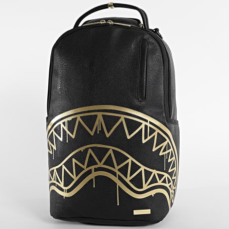 Sprayground - Sac A Dos That Gold Drip 910B8822NSZ Noir Doré