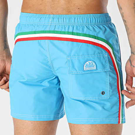 Sundek - Pantalón Corto de baño M504BDTA100 Azul Claro