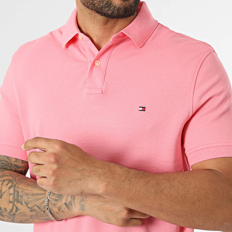 Tommy Hilfiger - Polo Manga Corta Regular Fit 1985 7770 Rosa