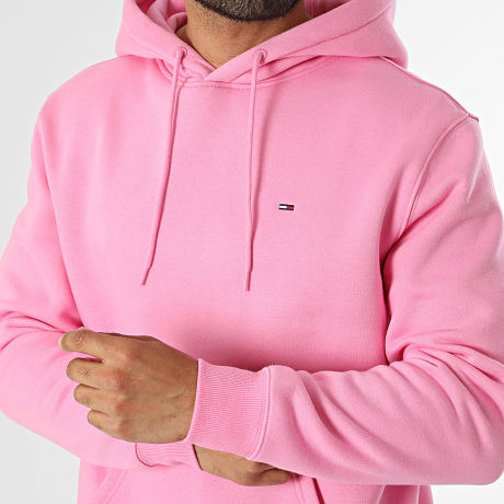 Tommy Jeans - Sweat Capuche Flag 0742 Rose