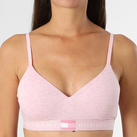 Tommy Hilfiger - Sujetador Mujer 5715 Rosa Jaspeado