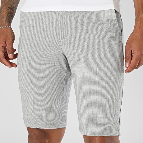 Fins de Séries - Short Chino 465 Gris Chiné